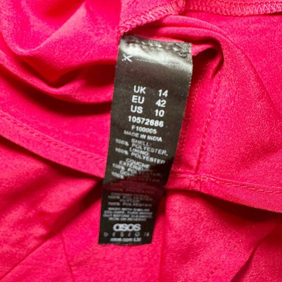 ASOS red flowy blouse - Picture 8 of 8